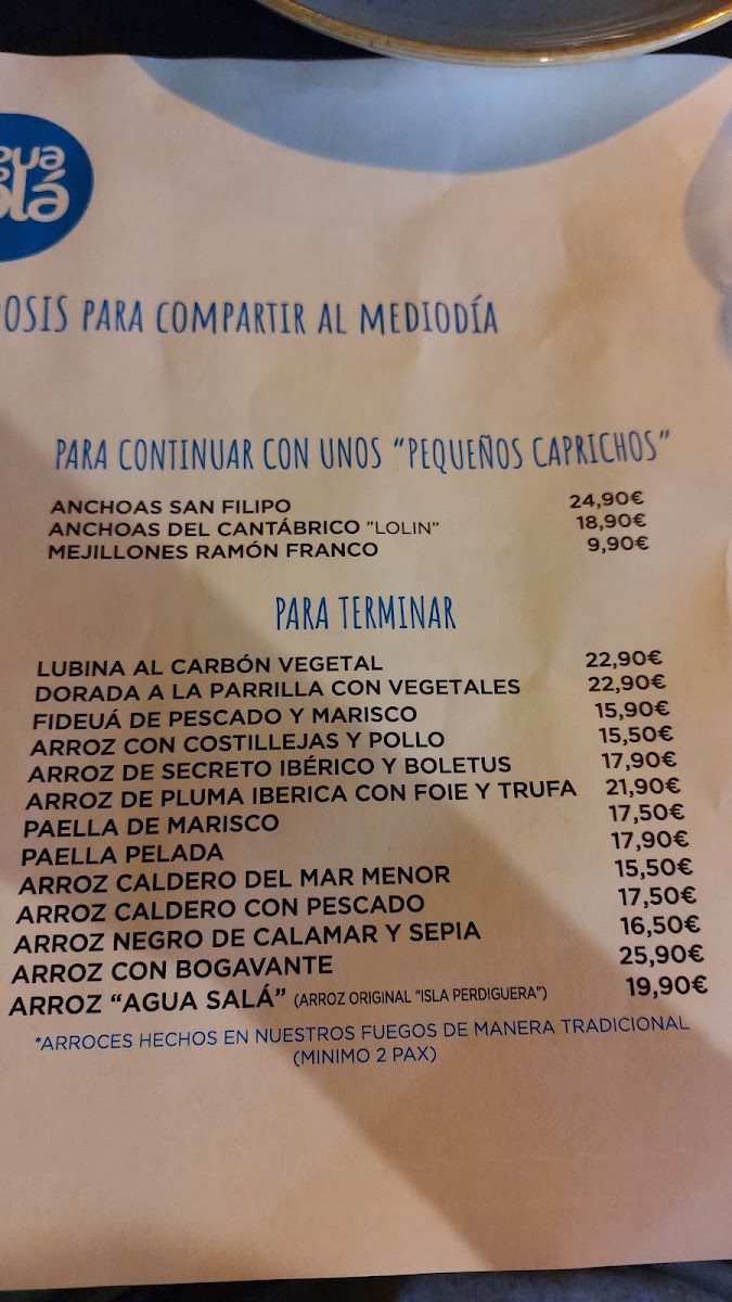Menu Agua Salá-2